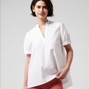 Athleta Levitate Poplin Tee